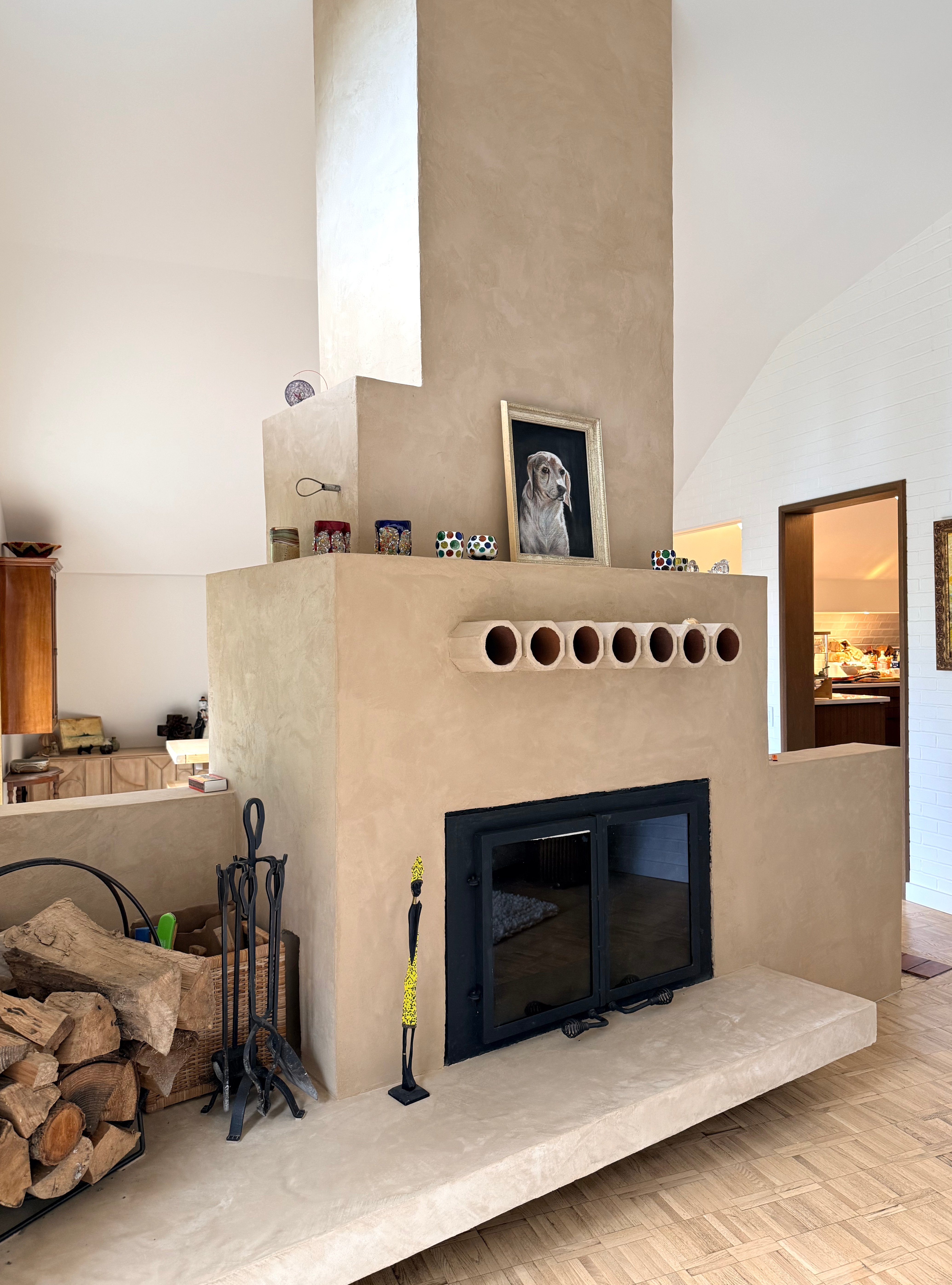 Residential Fireplace | Salt Spring Island detail 2